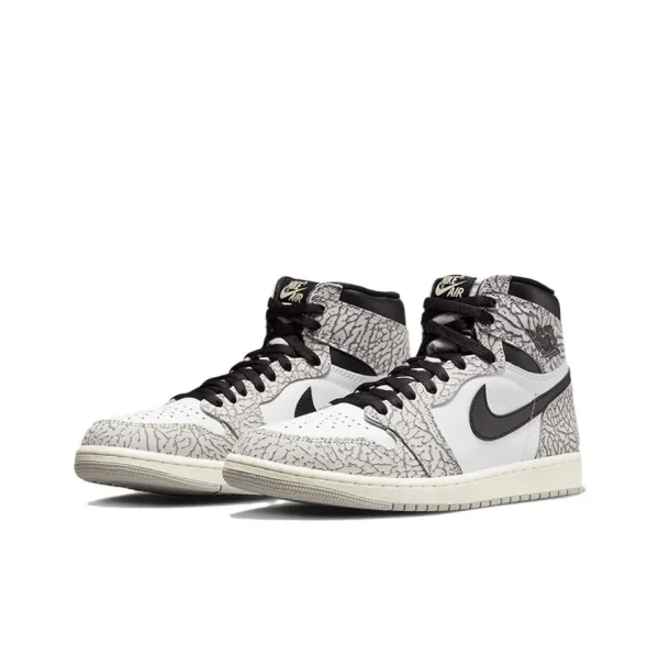 Jordan 1 White Cement